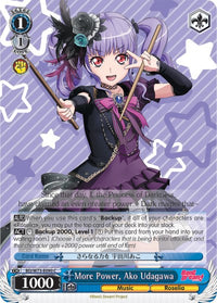 Plus de puissance, Ako Udagawa (BD/W73-E090 C) [BanG Dream ! Vol.2] 