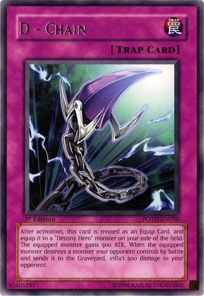 D - Chain [POTD-EN050] Rare - POKÉ JEUX