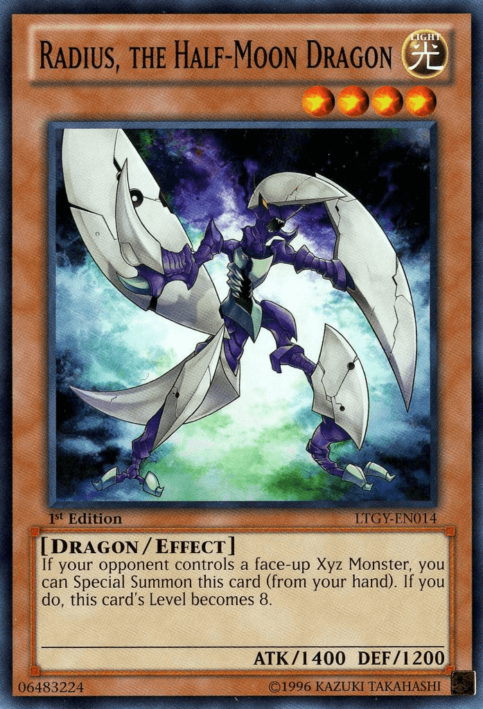 Radius, the Half-Moon Dragon [LTGY-EN014] Common - POKÉ JEUX