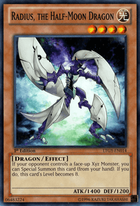 Radius, the Half-Moon Dragon [LTGY-EN014] Common - POKÉ JEUX