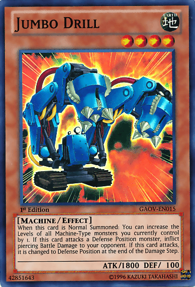 Jumbo Drill [GAOV-EN015] Super Rare - POKÉ JEUX