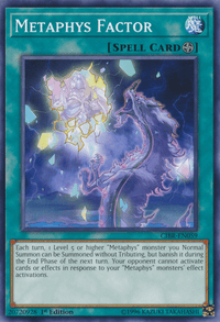 Metaphys Factor [CIBR-EN059] Common - POKÉ JEUX