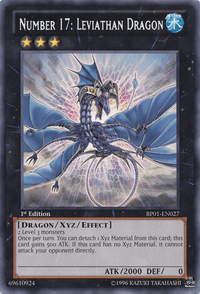 Number 17: Leviathan Dragon [BP01-EN027] Rare - POKÉ JEUX