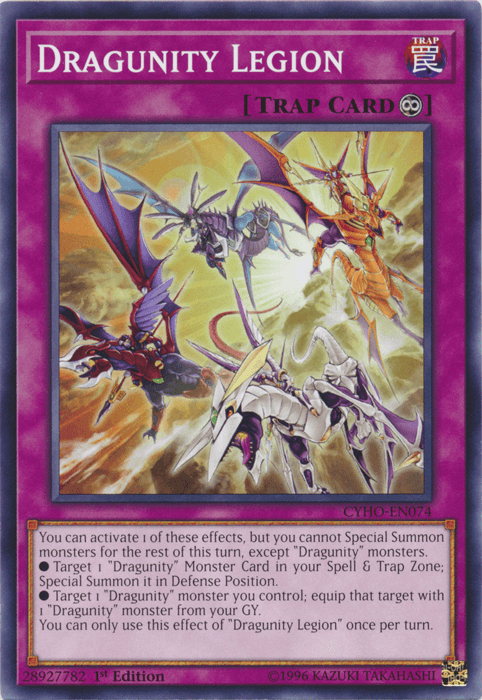 Dragunity Legion [CYHO-EN074] Common - POKÉ JEUX