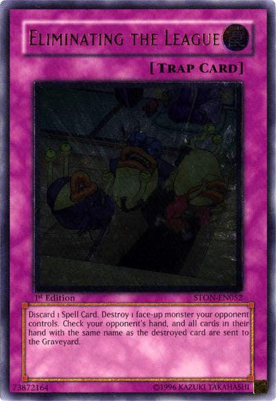 Eliminating the League [STON-EN052] Ultimate Rare - POKÉ JEUX
