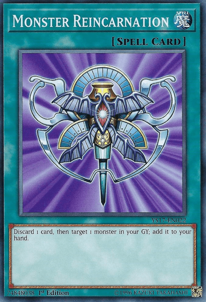 Monster Reincarnation [YS17-EN022] Common - POKÉ JEUX