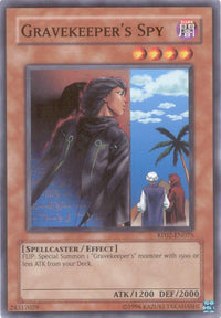 Gravekeeper's Spy [RP02-EN075] Common - POKÉ JEUX