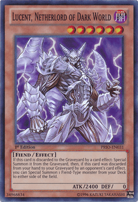 Lucent, Netherlord of Dark World [PRIO-EN031] Super Rare - POKÉ JEUX