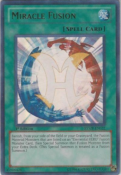 Miracle Fusion [RYMP-EN021] Ultra Rare - POKÉ JEUX