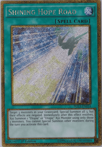 Shining Hope Road [PGL3-EN014] Gold Secret Rare - POKÉ JEUX