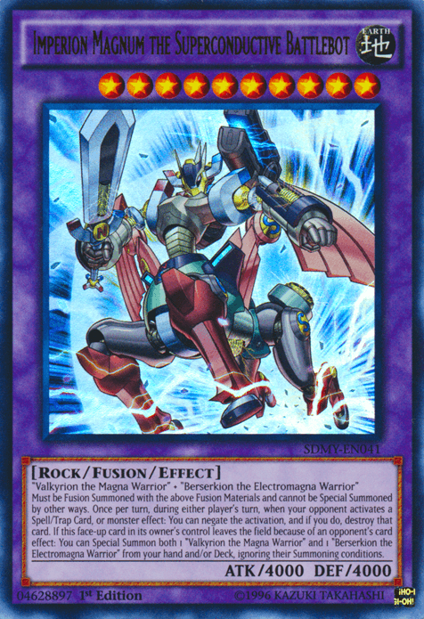Imperion Magnum the Superconductive Battlebot [SDMY-EN041] Ultra Rare - POKÉ JEUX