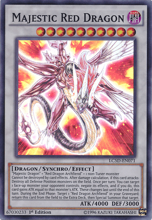 Majestic Red Dragon [LC5D-EN071] Super Rare - POKÉ JEUX