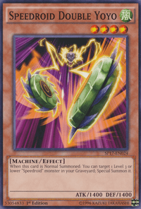 Speedroid Double Yoyo [SP17-EN024] Starfoil Rare - POKÉ JEUX