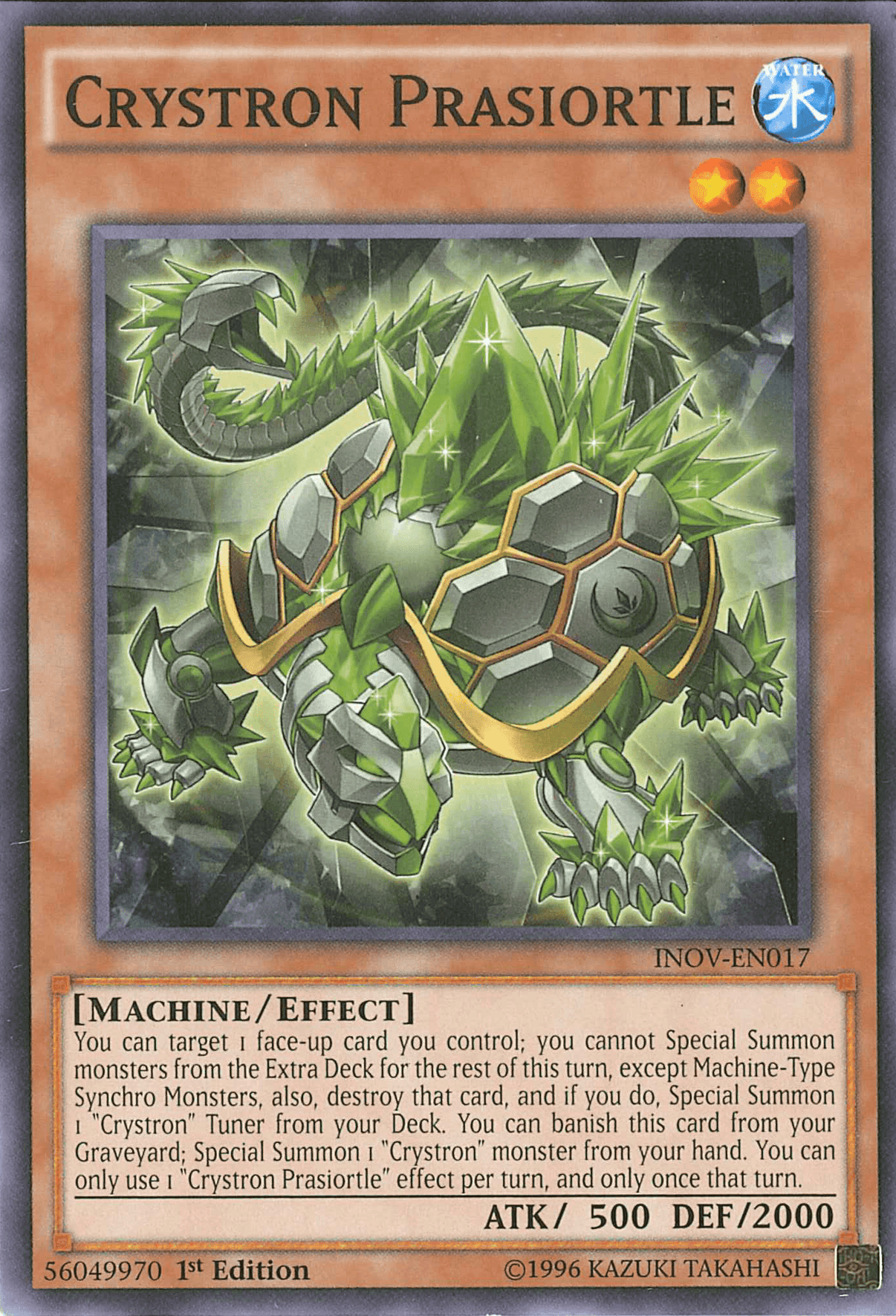 Crystron Prasiortle [INOV-EN017] Common - POKÉ JEUX