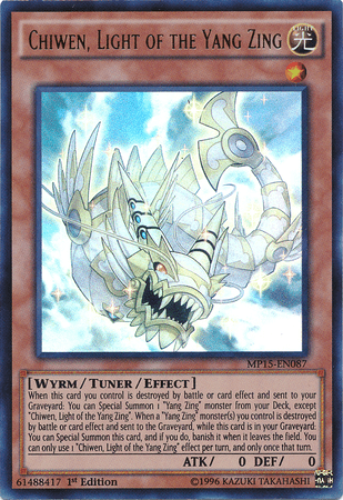 Chiwen, Light of the Yang Zing [MP15-EN087] Ultra Rare - POKÉ JEUX
