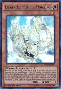 Chiwen, Light of the Yang Zing [MP15-EN087] Ultra Rare - POKÉ JEUX