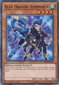 Blue Dragon Summoner [SS01-ENA08] Common - POKÉ JEUX