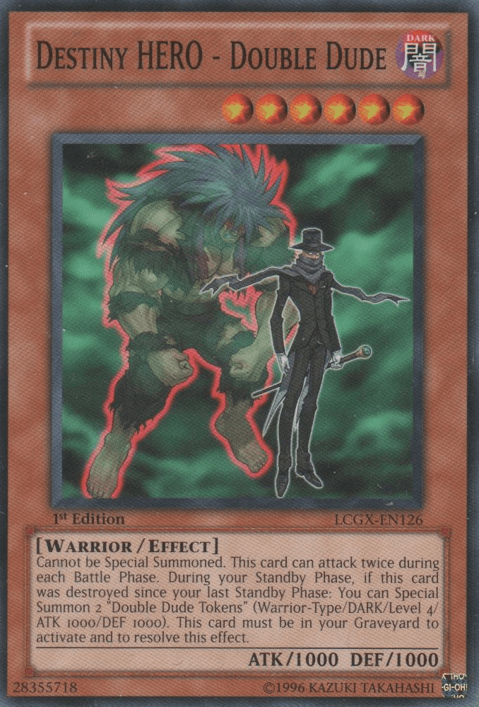 Destiny HERO - Double Dude [LCGX-EN126] Common - POKÉ JEUX