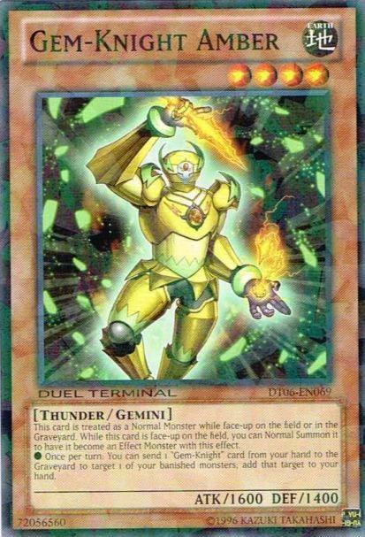 Gem-Knight Amber [DT06-EN069] Common - POKÉ JEUX