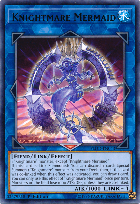 Knightmare Mermaid [FLOD-EN043] Rare - POKÉ JEUX