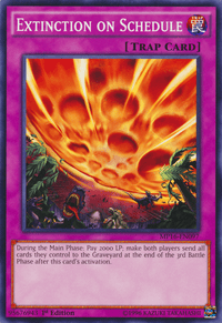 Extinction on Schedule [MP16-EN097] Common - POKÉ JEUX