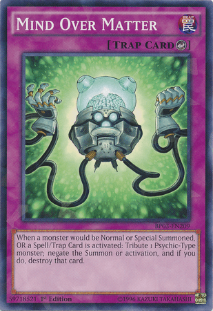 Mind Over Matter [BP03-EN209] Shatterfoil Rare - POKÉ JEUX