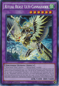 Ritual Beast Ulti-Cannahawk [THSF-EN030] Secret Rare - POKÉ JEUX