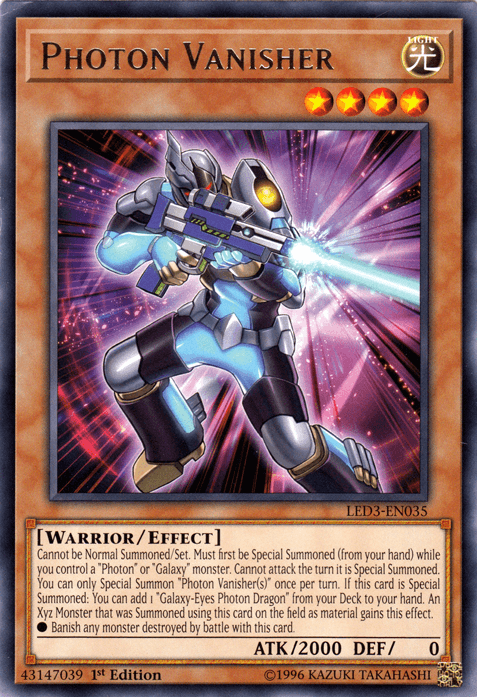 Photon Vanisher [LED3-EN035] Rare - POKÉ JEUX