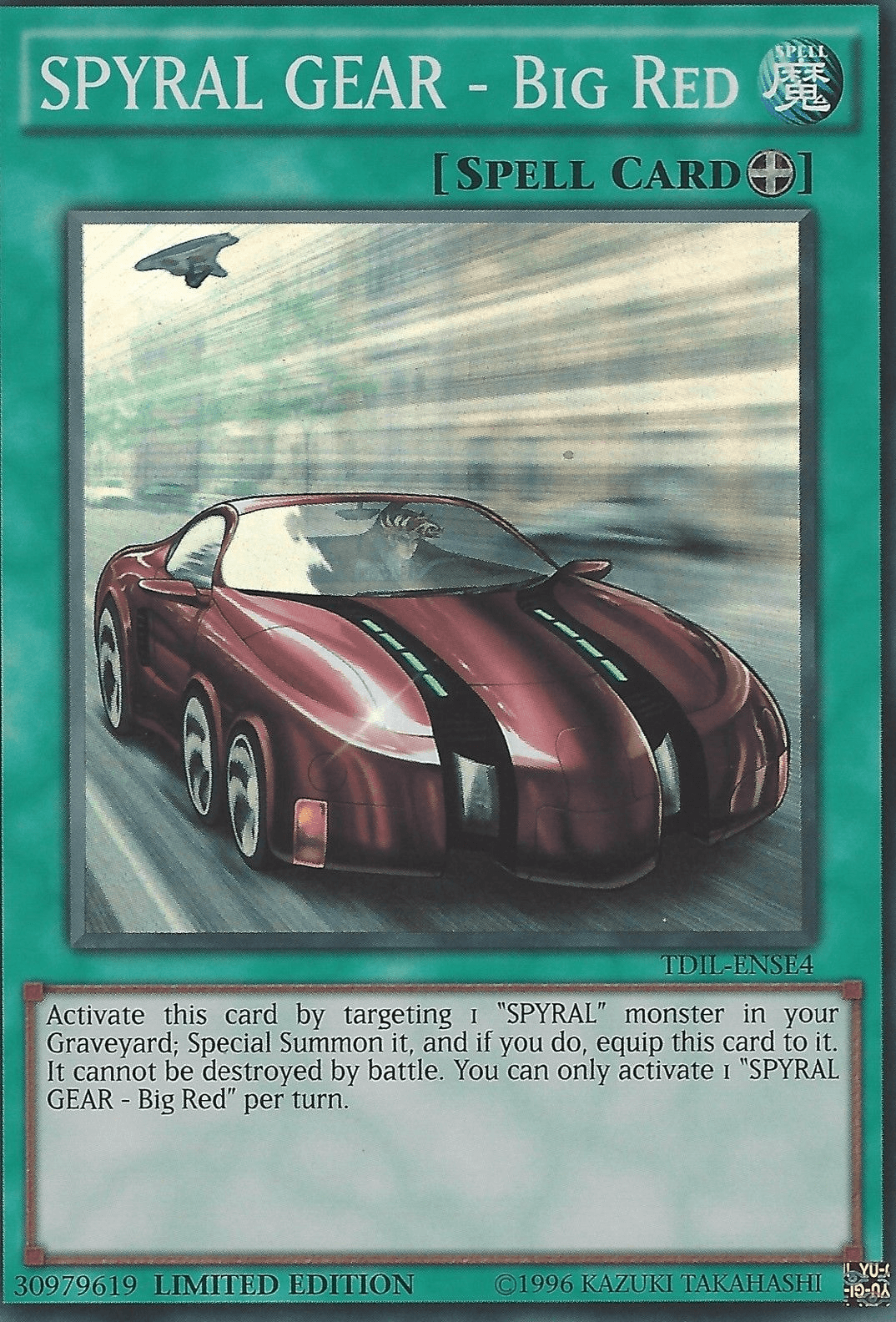 SPYRAL GEAR - Big Red [TDIL-ENSE4] Super Rare - POKÉ JEUX
