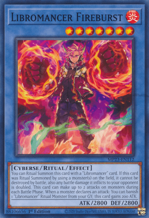 Libromancer Fireburst [MP23-EN112] Rare - POKÉ JEUX