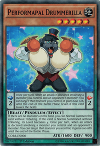 Performapal Drummerilla [CORE-EN006] Common - POKÉ JEUX