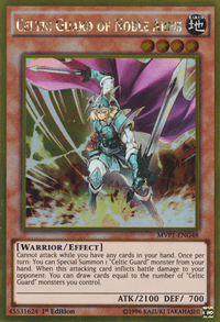 Celtic Guard of Noble Arms [MVP1-ENG48] Gold Rare - POKÉ JEUX