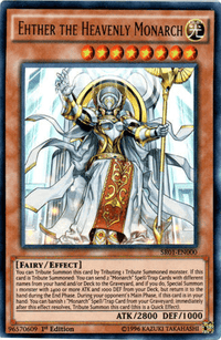 Ehther the Heavenly Monarch [SR01-EN000] Ultra Rare - POKÉ JEUX