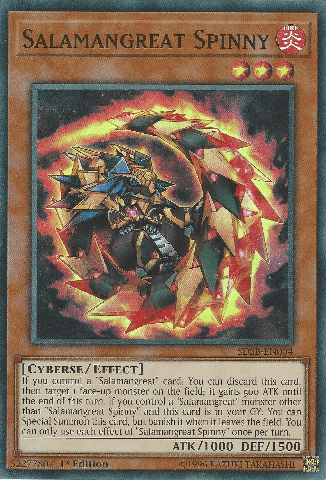 Salamangreat Spinny [SDSB-EN004] Super Rare - POKÉ JEUX