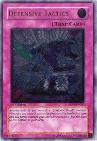 Defensive Tactics [GLAS-EN083] Ultimate Rare - POKÉ JEUX