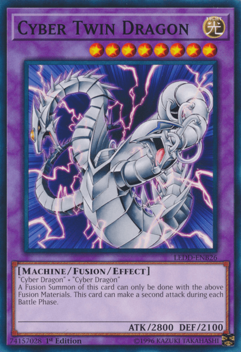 Cyber Twin Dragon [LEDD-ENB26] Common - POKÉ JEUX