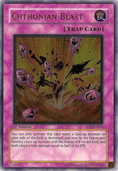 Chthonian Blast [EEN-EN050] Ultimate Rare - POKÉ JEUX