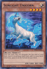 Sunlight Unicorn [BP03-EN064] Rare - POKÉ JEUX