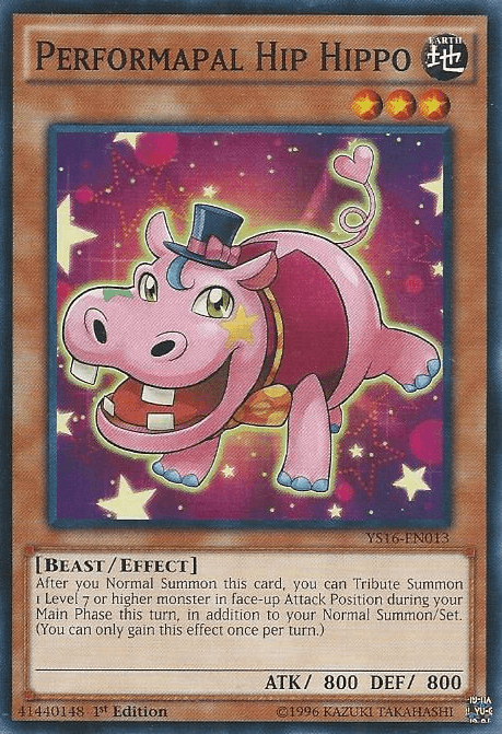 Performapal Hip HIppo [YS16-EN013] Common - POKÉ JEUX