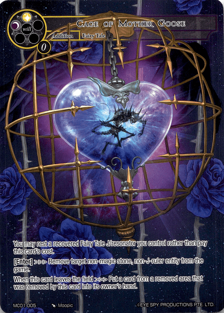 Cage of Mother Goose (MC01-005) [Memoria Collection 01] - POKÉ JEUX