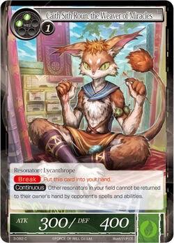 Caith Sith Roun, the Weaver of Miracles (3-082) [The Shaft of Light of Valhalla] - POKÉ JEUX