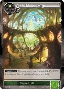 Caith Sith Township (3-089) [The Shaft of Light of Valhalla] - POKÉ JEUX