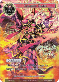 Callous Blaze (Full Art) (ADK-031) [Advent of the Demon King] - POKÉ JEUX