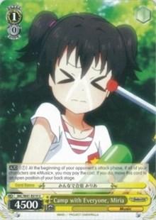 Camp with Everyone, Miria (IMC/W41-E019 U) [The iDOLM@STER Cinderella Girls] - POKÉ JEUX