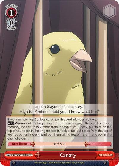 Canary (GBS/S63-E054 U) [Goblin Slayer] - POKÉ JEUX