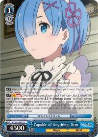 Capable of Anything, Rem (RZ/S55-E077 U) [Re:ZERO Vol.2] - POKÉ JEUX