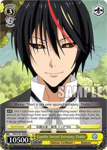 Capable Second Secretary, Diablo [That Time I Got Reincarnated as a Slime Vol.3] - POKÉ JEUX