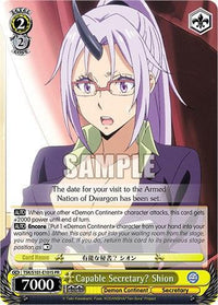 Capable Secretary? Shion (Foil) [That Time I Got Reincarnated as a Slime Vol.3] - POKÉ JEUX