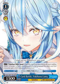 Card Battle, Yukihana Lamy (HOL/W91-TE123 TD) [hololive production] - POKÉ JEUX