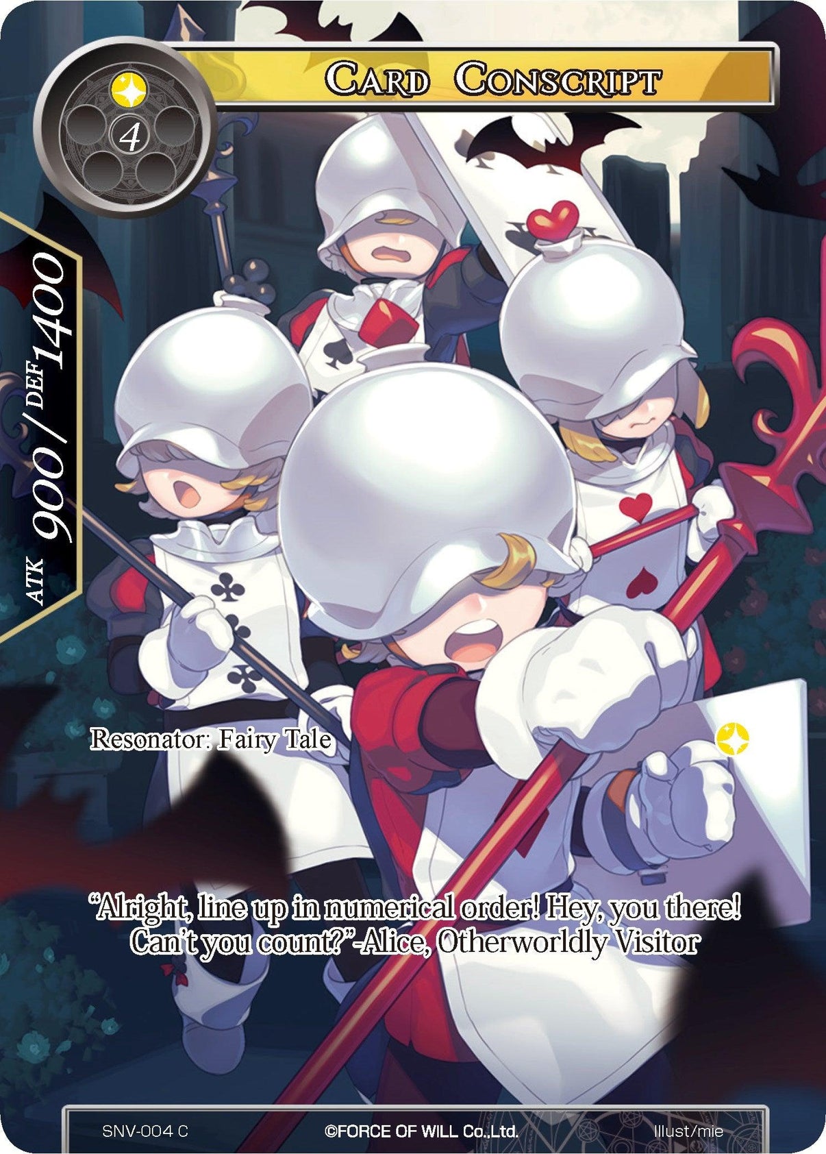 Card Conscript (Full Art) (SNV-004) [The Strangers of New Valhalla] - POKÉ JEUX